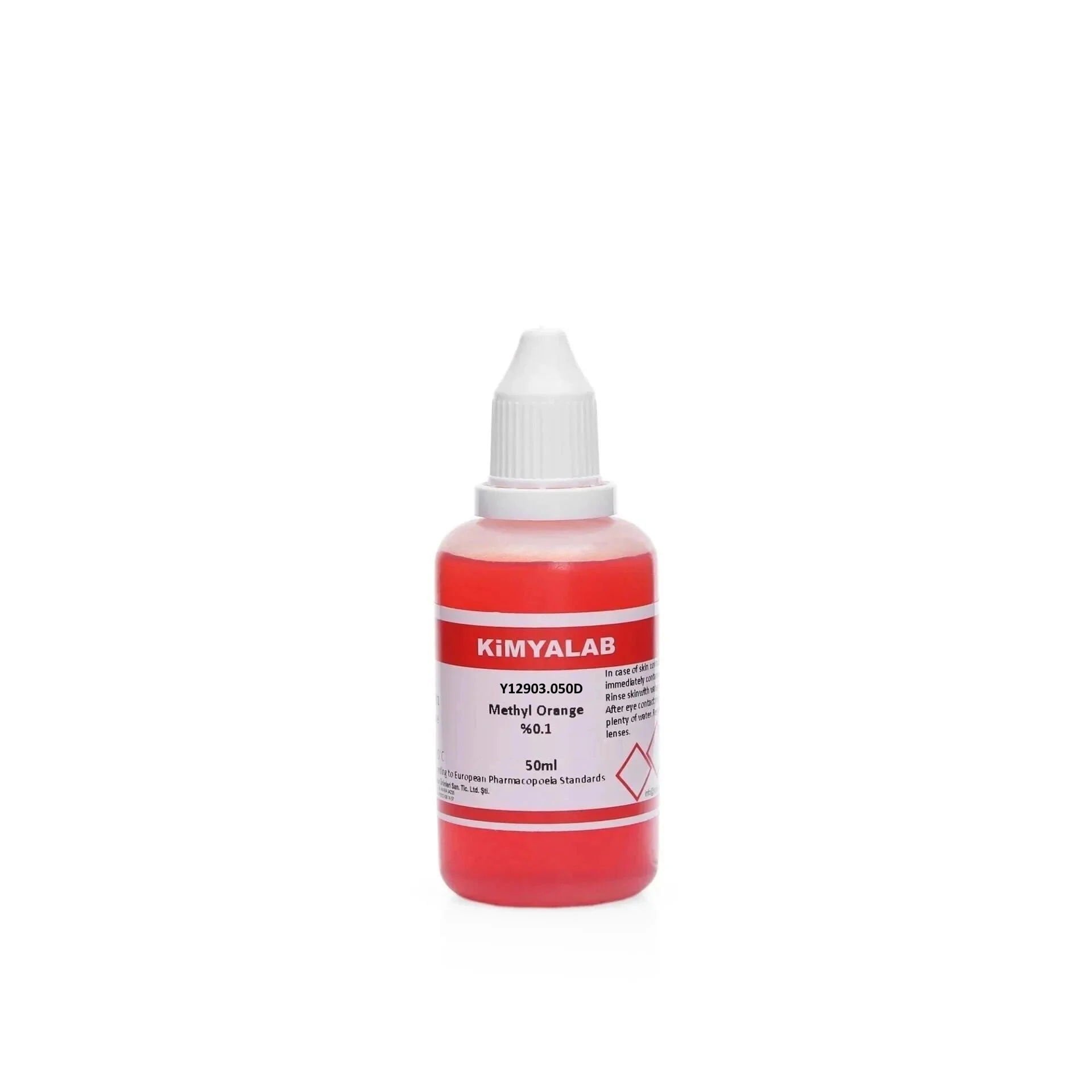 Kimyalab Metil Oranj 50 ml İndikatör Çözeltisi - Methyl Orange