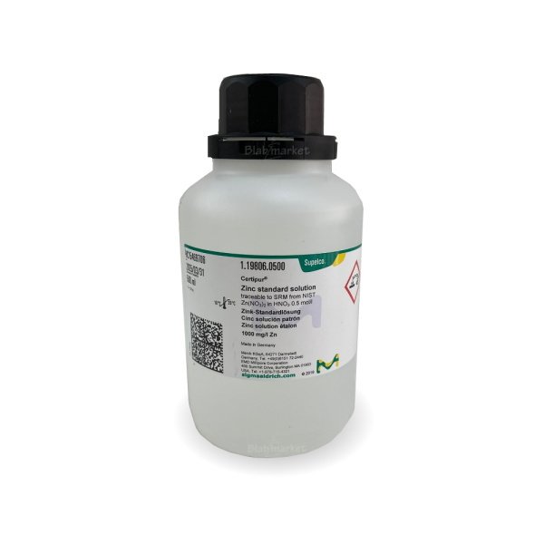 Merck 119806.0500 Çinko 500 ml - Zinc Standard Solution