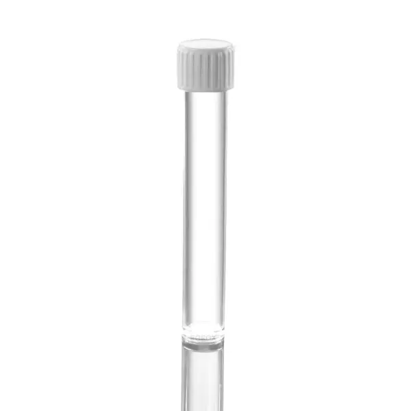 Borox Plastik Deney Tüpü 16x110mm - Vida Kapaklı 1000 Adet - Dibi Düz