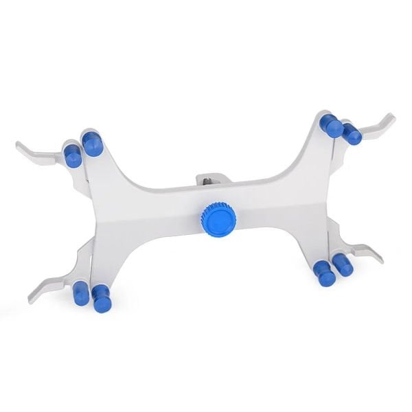 Borox Büret Pensi Alüminyum İkili - Alloy Double Burette Clamp