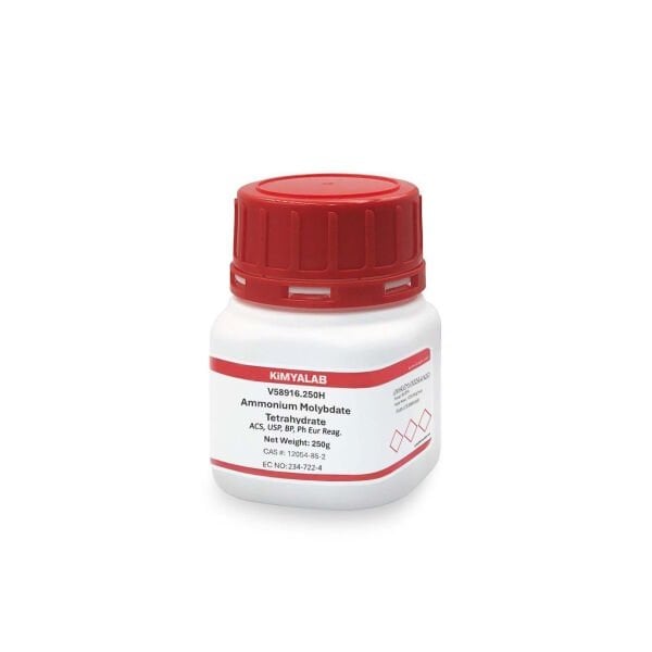 Kimyalab Amonyum Heptamolibdat 250g - Ammonium Molybdate Tetrahydrate