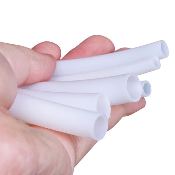 Borox Teflon Hortum 6x8 mm - Beyaz 1 metre - PTFE Hose