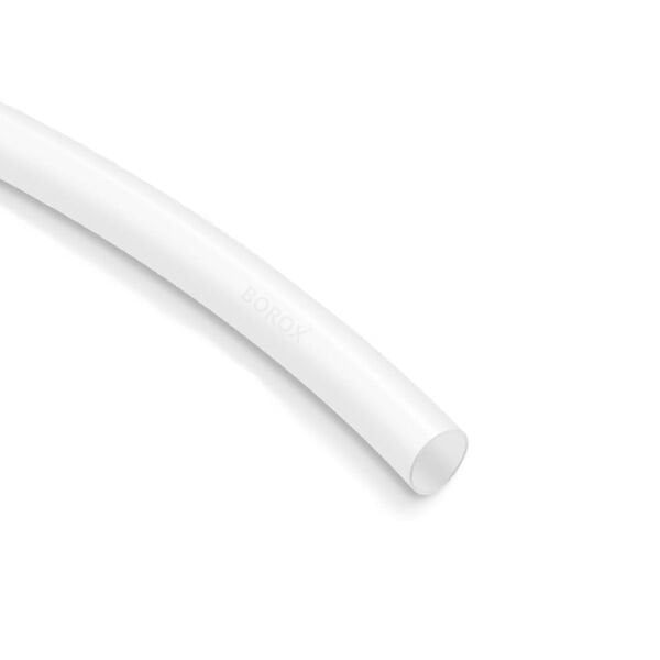 Borox Teflon Hortum 8x10 mm - Beyaz 1 metre - PTFE Hose