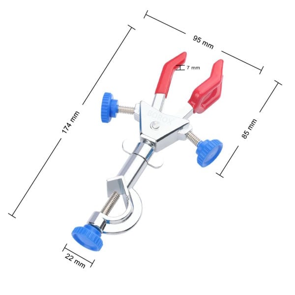 Borox Bünzen Kıskacı - Küçük Boy - Üç Çeneli Nivolu Pens