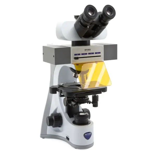 OPTIKA B-510LD4-SA Trinoküler LED Floresan Mikroskobu - Floresan Mikroskop