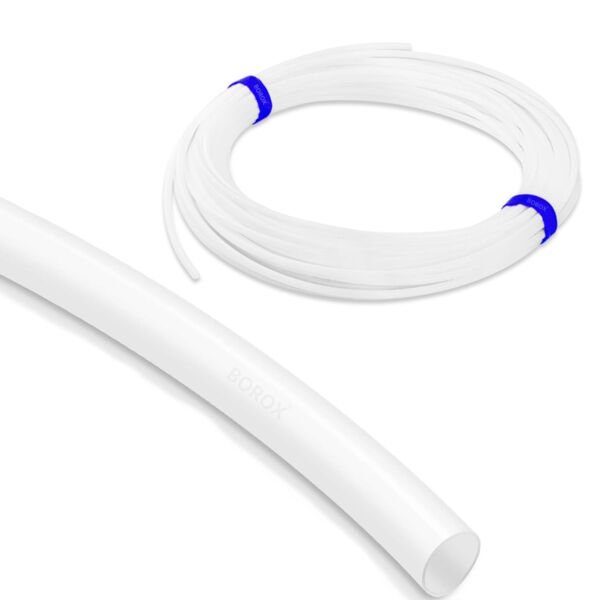 Borox Teflon Hortum 10x12 mm - Beyaz PTFE Hose - 10 metre Toptan