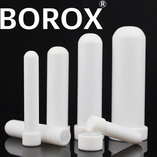 Teflon Deney Tüpü 13ml - PTFE Test Tüp 16x115mm Vida Kapaklı