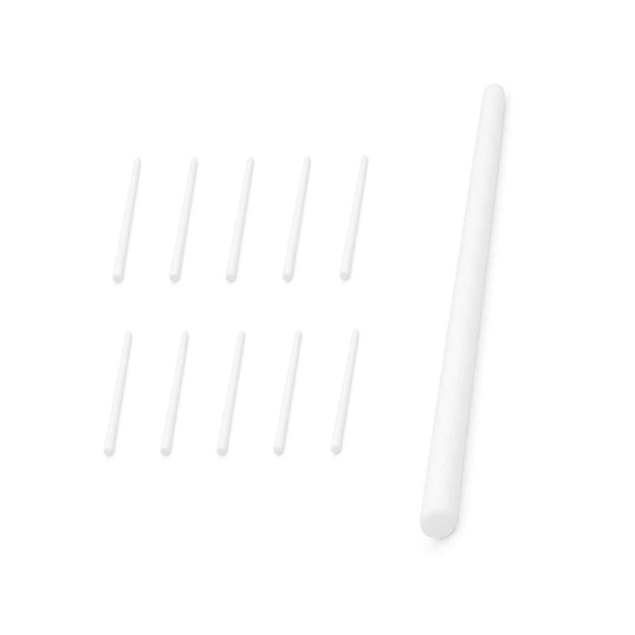 Teflon Baget Çubuk - PTFE Isıya Dayanıklı Karıştırma Çubuğu - 10 Adet Toptan