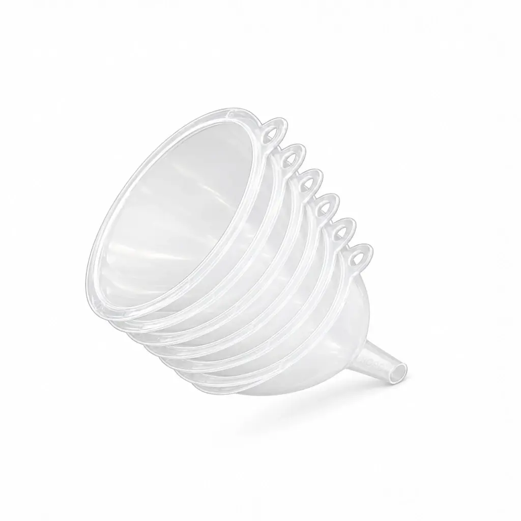 Borox Plastik Huni - PP Huni - 90mm - 6lı