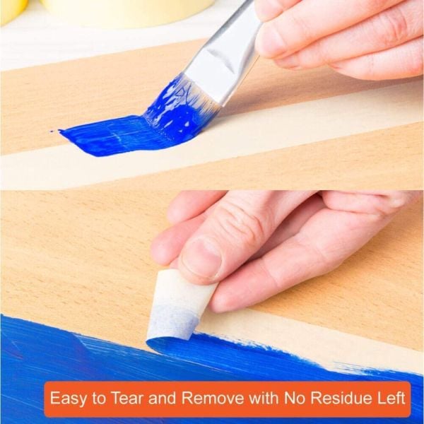 Borox Kağıt Bant - Mavi - Maskeleme Bandı - 40 Metre