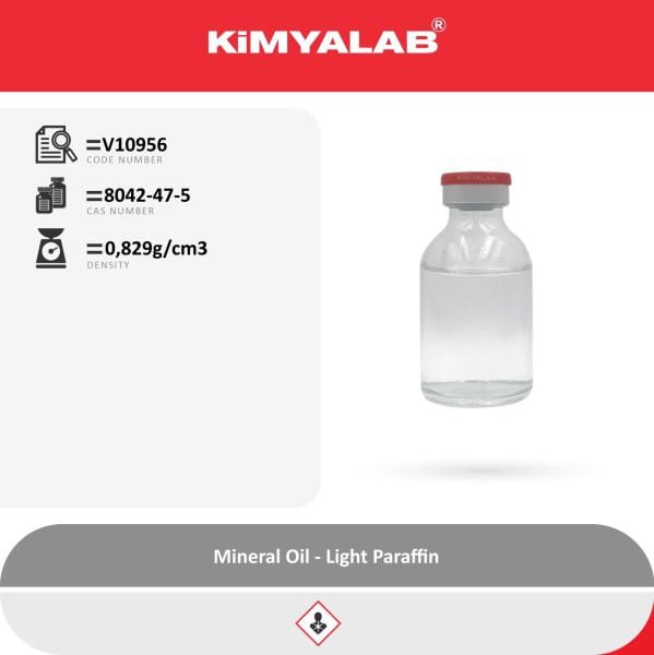 Kimyalab Likit Parafin - Light Paraffin Oil - Mineral Yağ 2,5L Farma Kalite