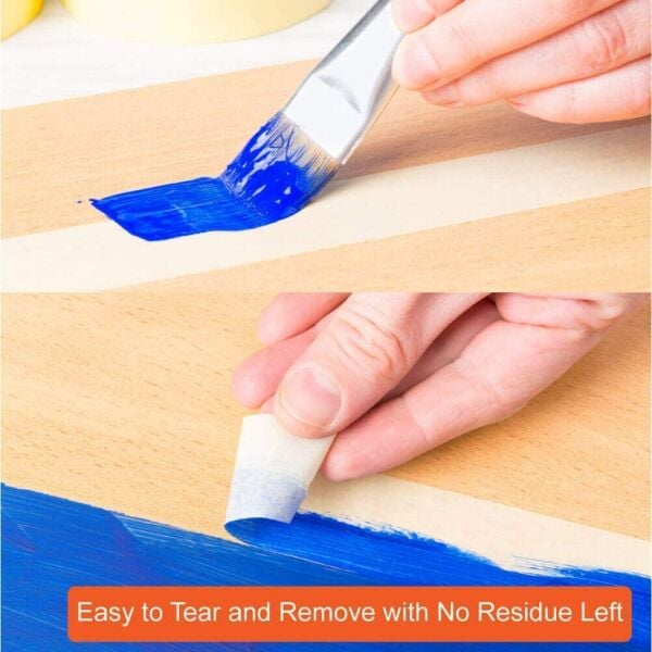 Borox Kağıt Bant - Beyaz - Maskeleme Bandı - 40 Metre