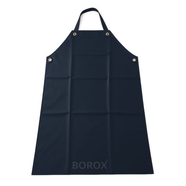 Borox Asit ve Kimyasal Önlüğü PVC Önlük Su Geçirmez Lacivert