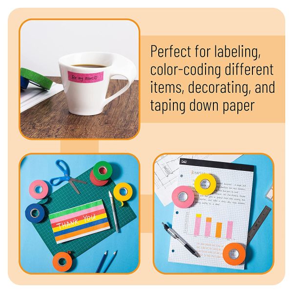 Borox Kağıt Bant - Yeşil - Maskeleme Bandı - 40 Metre