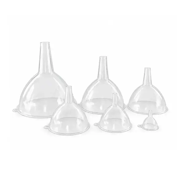 Borox Plastik Huni - PP Huni - 6 Ölçü Set