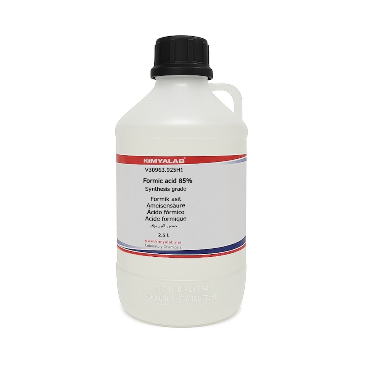 Kimyalab Formik Asit - 2,5L - Formic acid 85% - Karınca Asidi