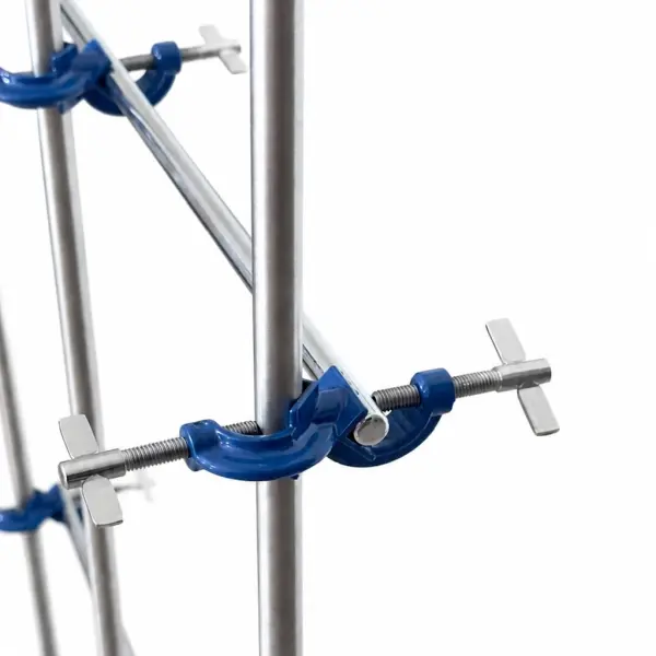 Borox Laboratuvar Destek Standı H Şekilli - Demir 500x250mm