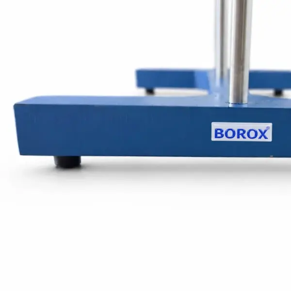 Borox Laboratuvar Destek Standı H Şekilli - Demir 500x250mm