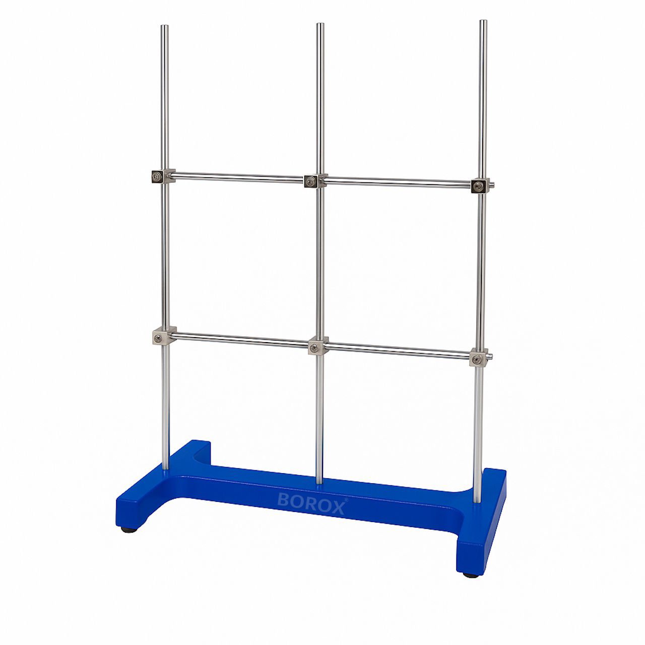 Borox Laboratuvar Destek Standı H Şekilli - Demir 500x250mm