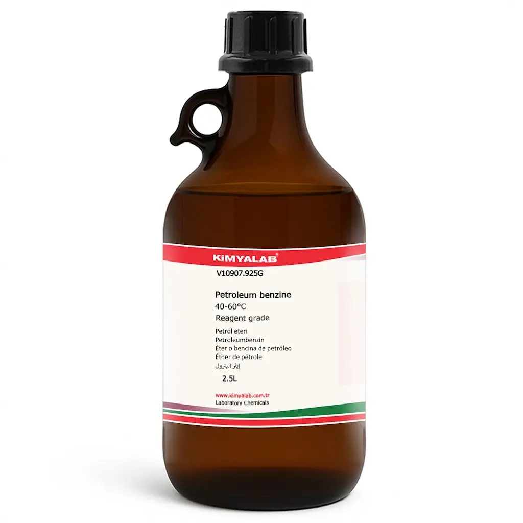 Petrol Eteri 2500 ml Cam Şişe - Petroleum Benzine 40-60C