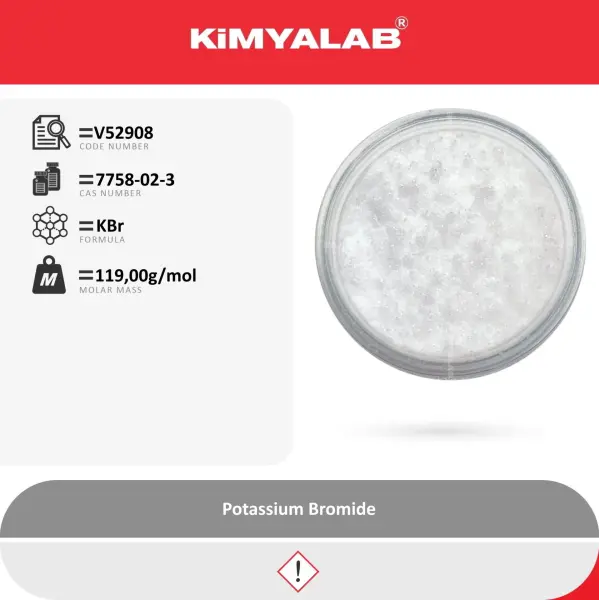 Kimyalab Potasyum Bromür 100g - Potassium Bromide