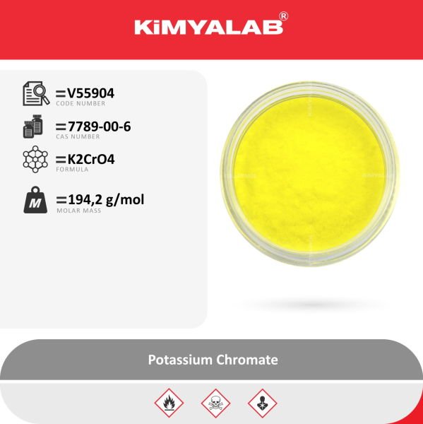 Kimyalab Potasyum Kromat 500 g - Potassium Chromate Powder