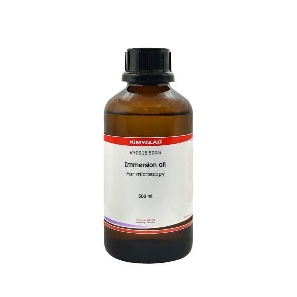 İmersiyon Yağ 500ml - İmmersiyon Yağı Mikroskop İçin - Immersion Oil