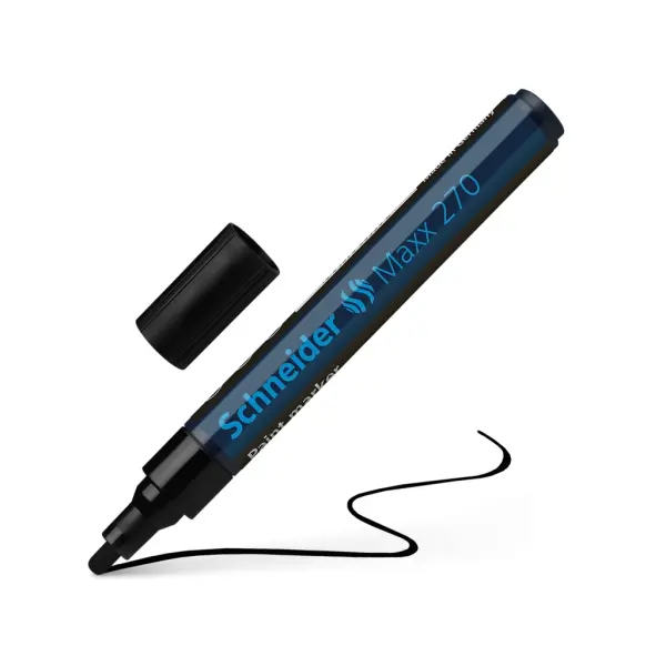 Schneider Maxx 270 Asetat Kalemi Siyah - 1-3mm - Boya Markörü