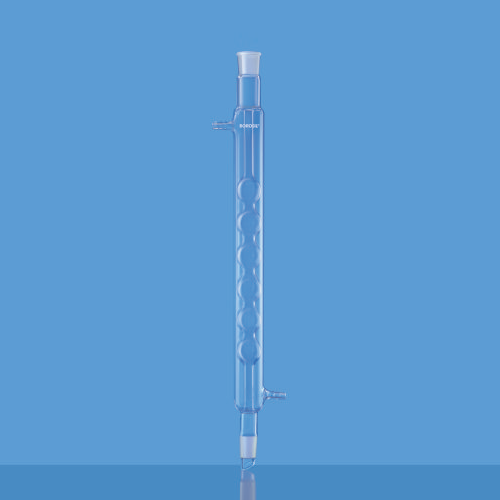 Borosil Cam Soğutucu Bullu 400mm - Allihn Çift Şilifli 24/29