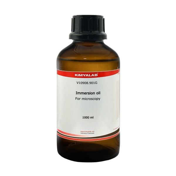 İmersiyon Yağ 1 Litre - İmmersiyon Yağı Mikroskop İçin - İmmersion Oil