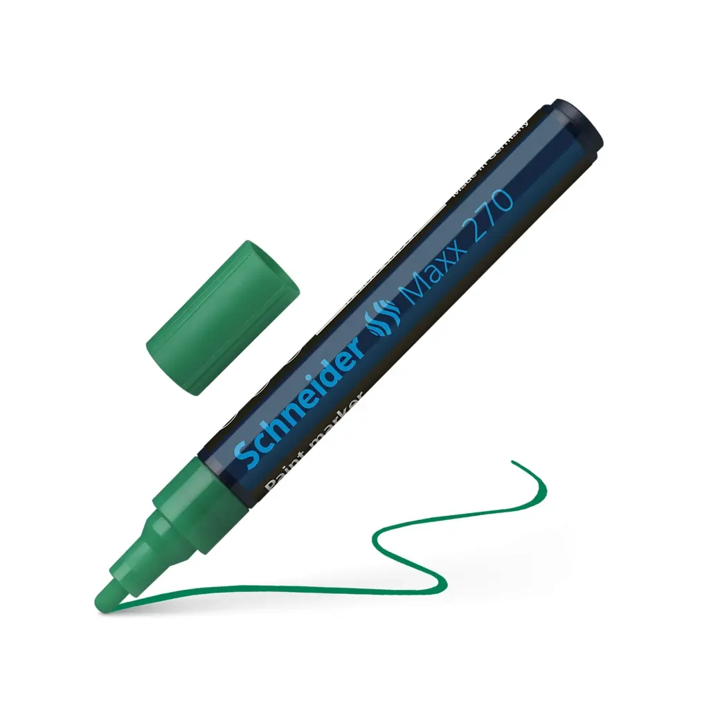 Schneider Maxx 270 Asetat Kalemi Yeşil - 1-3mm - Boya Markörü