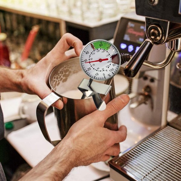 Barista Termometresi - İçecek Süt Ölçer Ayarlanabilir Problu