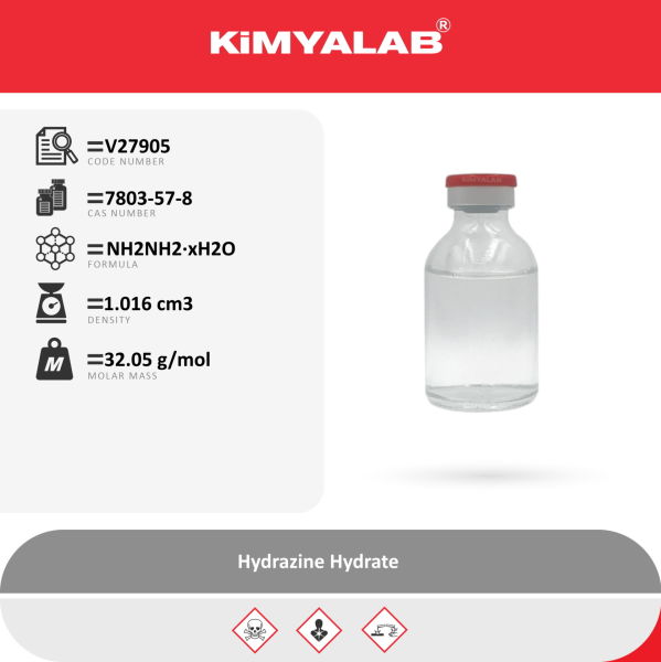 Kimyalab Hidrazin Hidrat Çözeltisi - 2,5L - Hydrazine Hydrate 55%