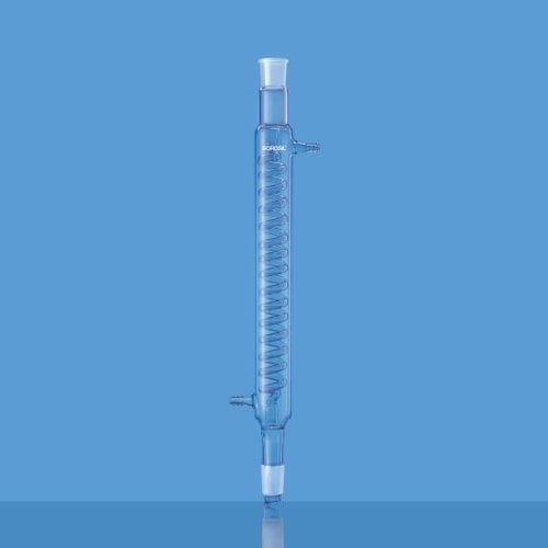Borosil Cam Spiralli Soğutucu 500 mm - Graham 24/29 Şilifli
