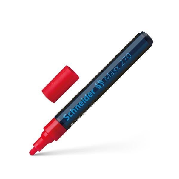 Schneider Maxx 270 Asetat Kalemi Kırmızı - 1-3mm - Boya Markörü