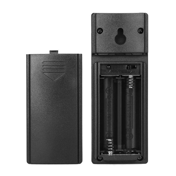 Dijital Termometre İç Dış Wireless Hava Takip Sistemi -Siyah