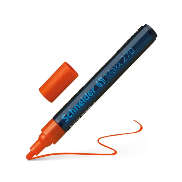 Schneider Maxx 270 Asetat Kalemi Turuncu - 1-3mm - Boya Markörü