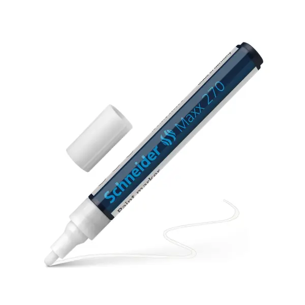 Schneider Maxx 270 Asetat Kalemi Beyaz - 1-3mm - Boya Markörü