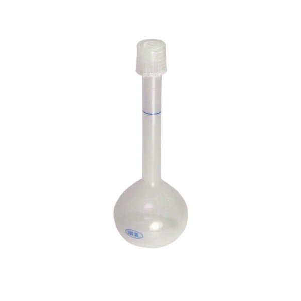 Borox Plastik Balon Joje 25ml - Plastik Kapaklı - Volumetrik Flask