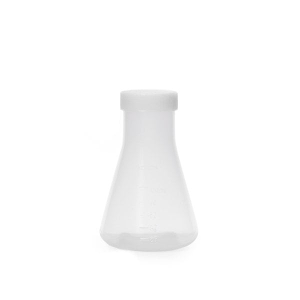 Borox Plastik Erlen 100 ml - Erlenmeyer Flask Vida Kapaklı