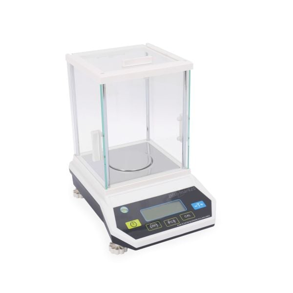 FLY-500 - Hassas Terazi - 500g-0.001g - Şeffaf Fanuslu Akülü