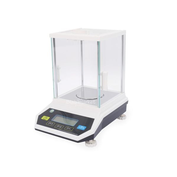 FLY-500 - Hassas Terazi - 500g-0.001g - Şeffaf Fanuslu Akülü