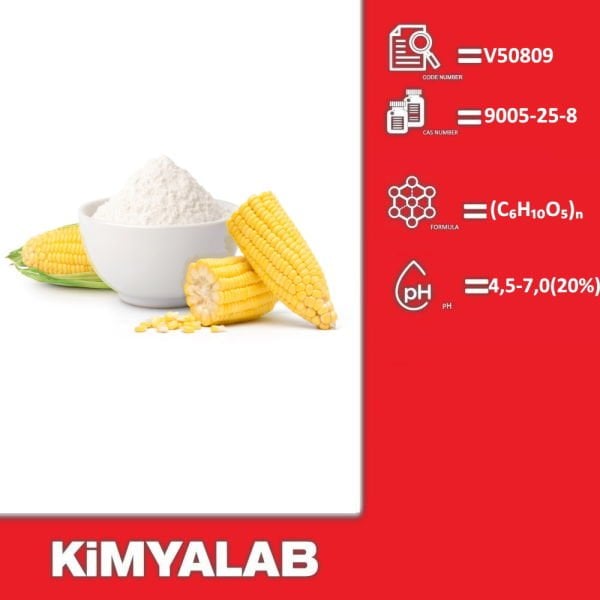 Kimyalab Mısır Nişastası 1 Kg - Corn Starch - Maize Starch