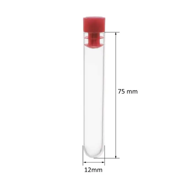 Test Tüpü P.S Kapaklı 12x75mm - 5ml Santrifüj Tüpü 5000 adet Toptan
