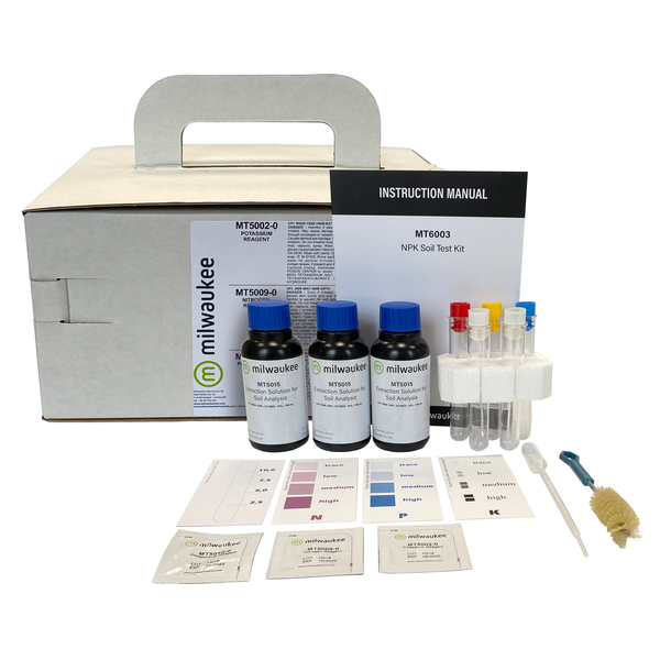 Milwaukee MT6003 Toprak Analiz Kiti, NPK Ölçümü, Azot - Fosfor - Potasyum - Soil Test Kit