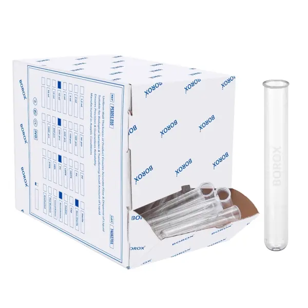 Test Tüpü P.S 16x100mm - 10ml Santrifüj Deney Tüpü 250 adet