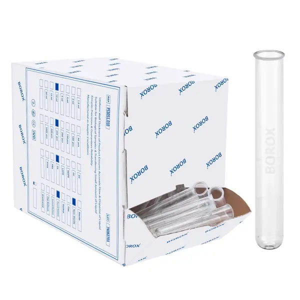 Test Tüpü P.S 16x100mm - 10ml Santrifüj Deney Tüpü 250 adet