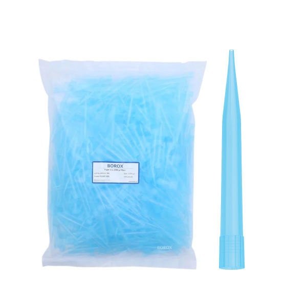 Borox Otomatik Pipet Ucu 1000 µl Mavi - 500 Adet - Paket