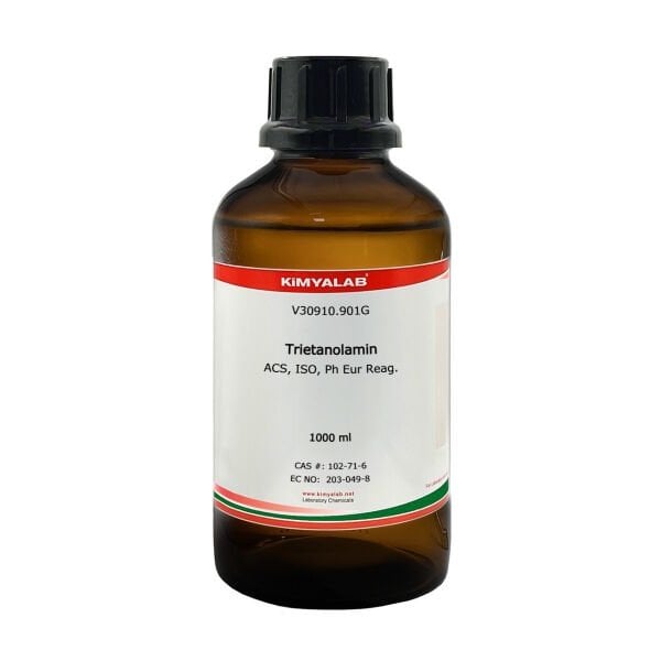 Kimyalab Trietanolamin ≥ 99% - TEA Triethanolamine 1000ml