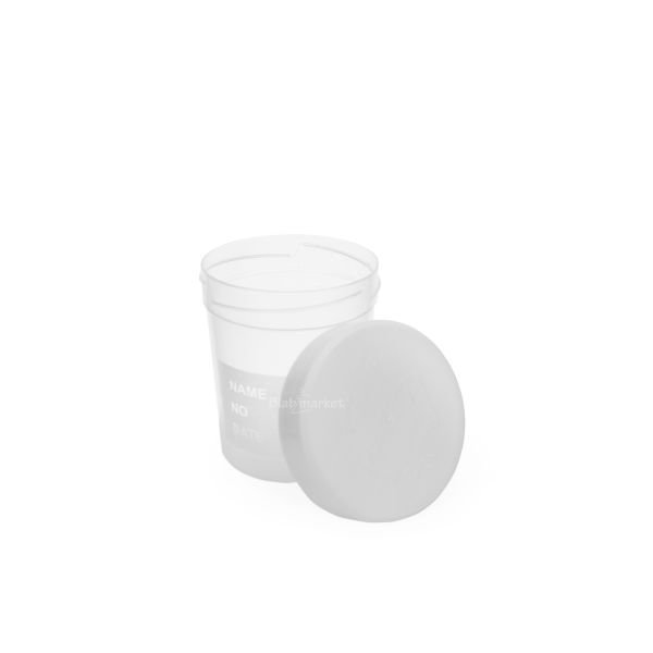 İdrar Numune Kabı 100ml - Plastik Nonsteril Şişe 10 Adet